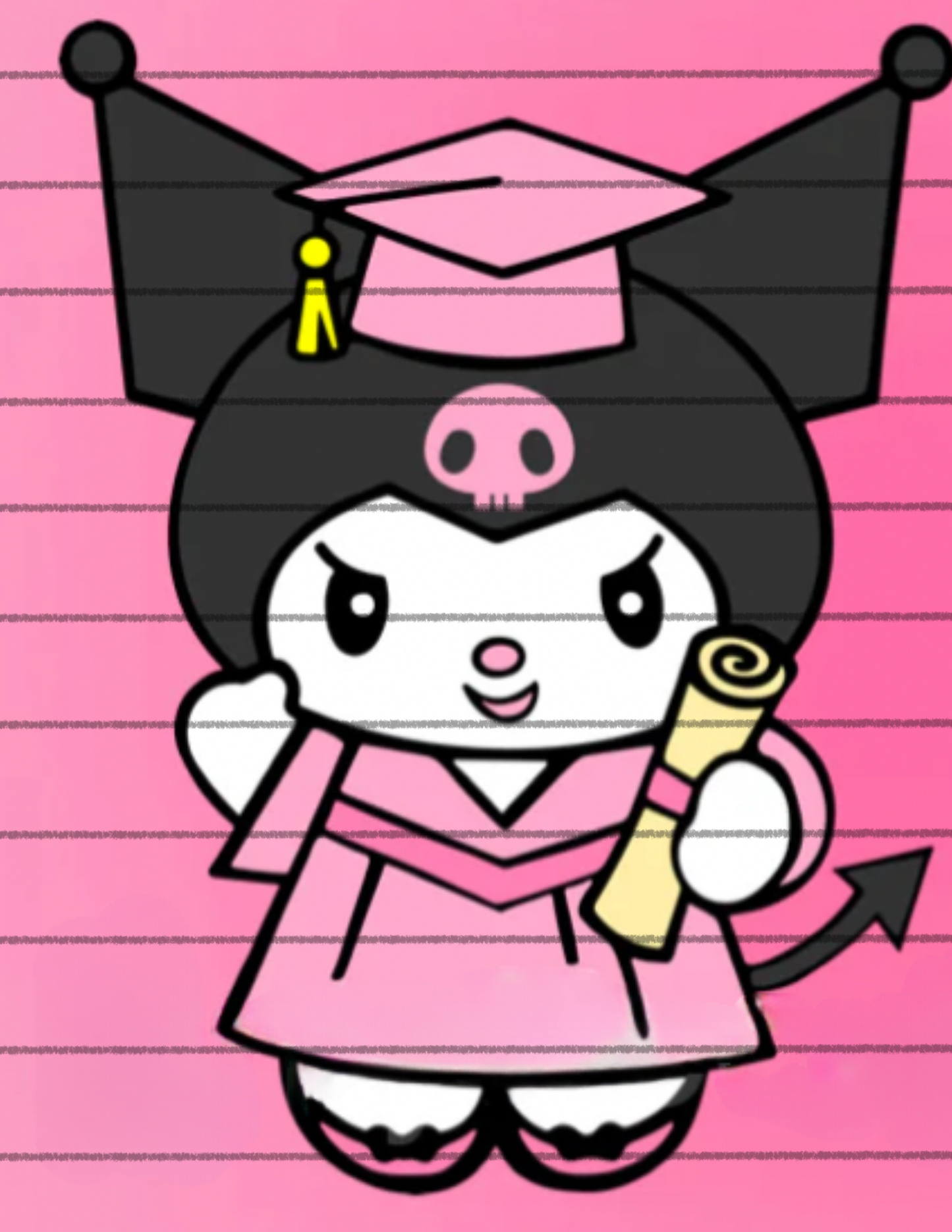 Pink Kuromi Grad