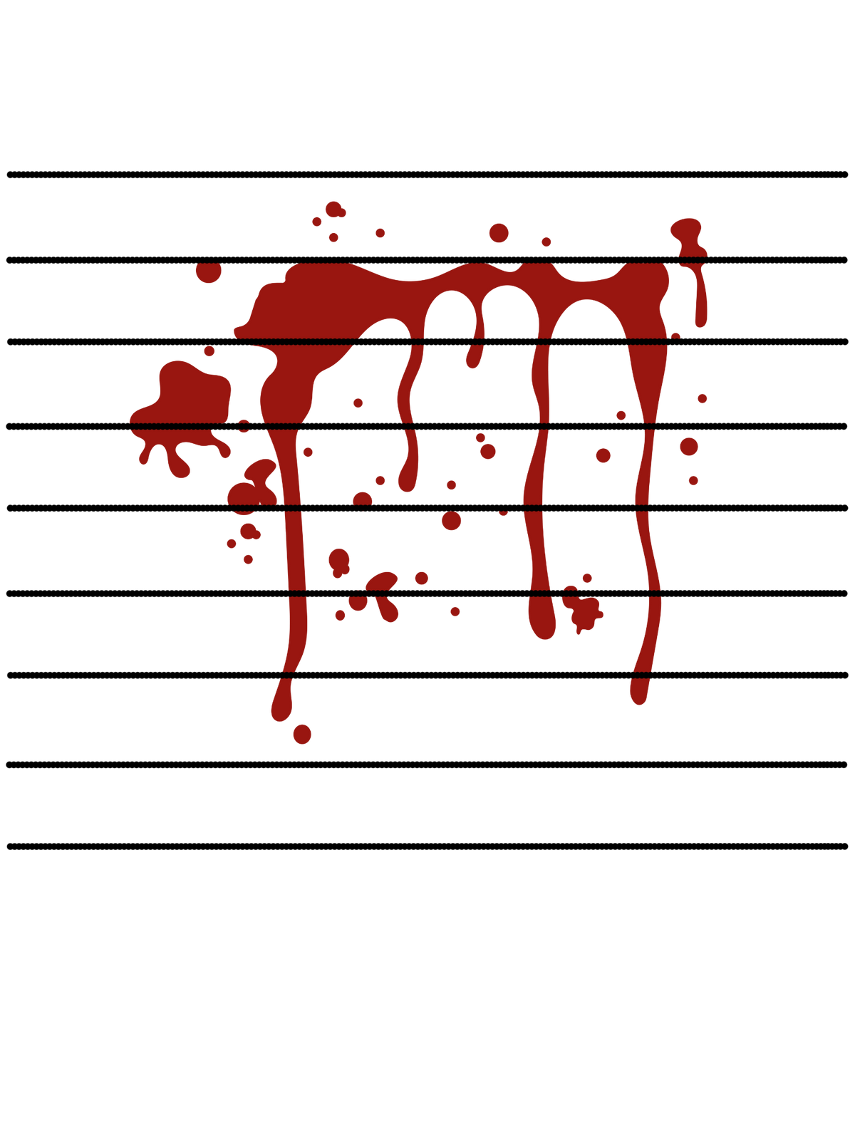Blood Drip Vinyl 2