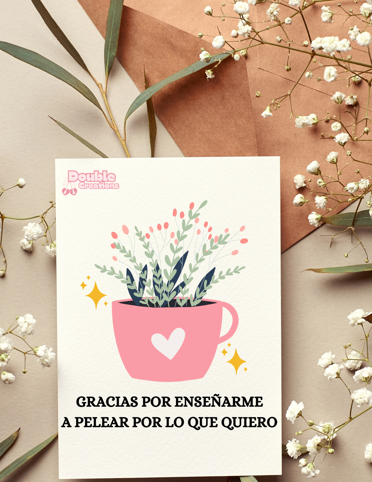 Flower Mother's Day Greeting Card