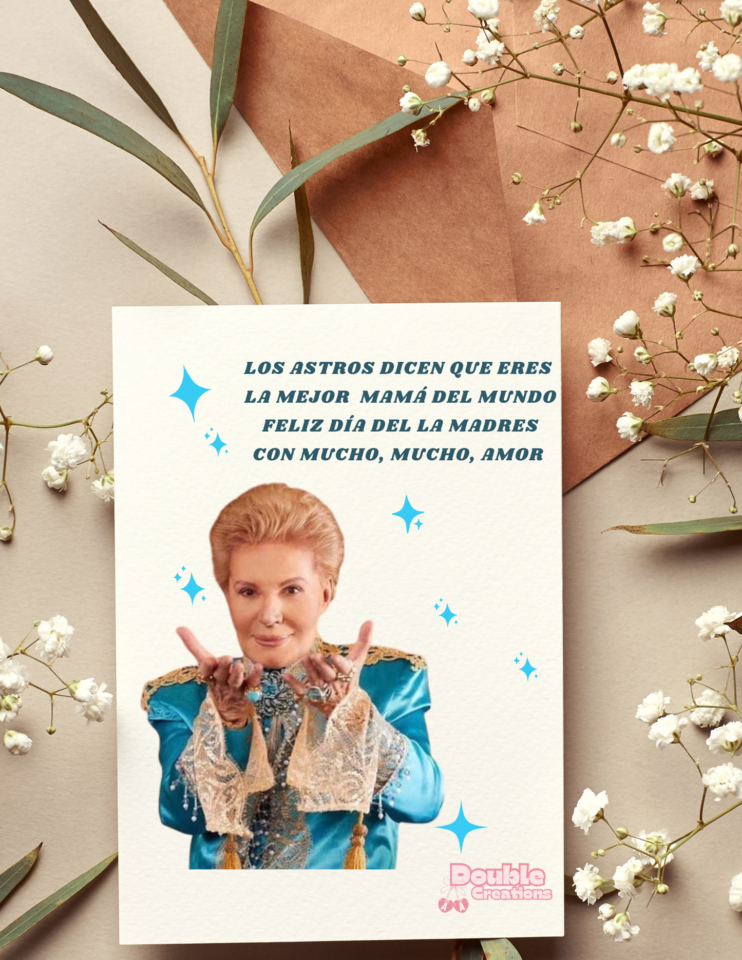 Walter Mercado Inspired Greeting Card