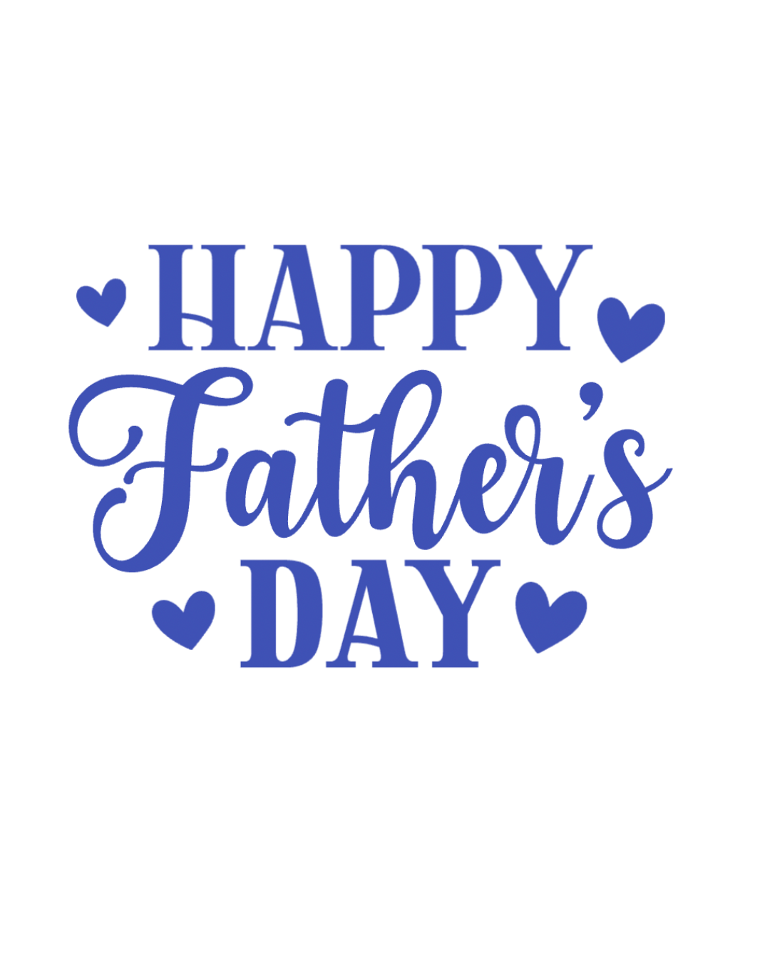 Happy Father's Day Topper