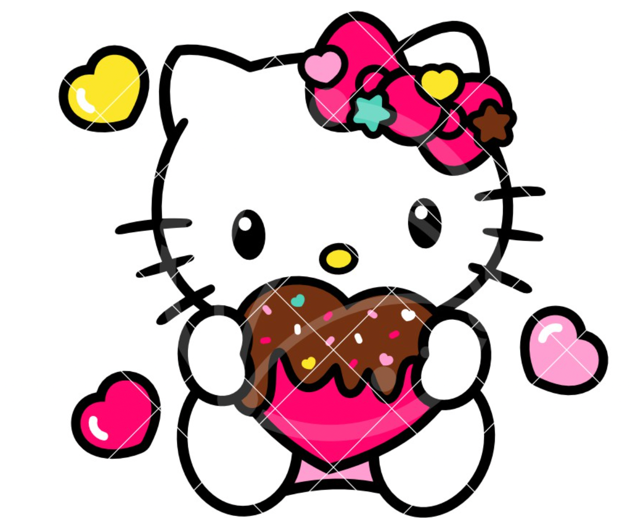 Hello Kitty Chocolate Heart