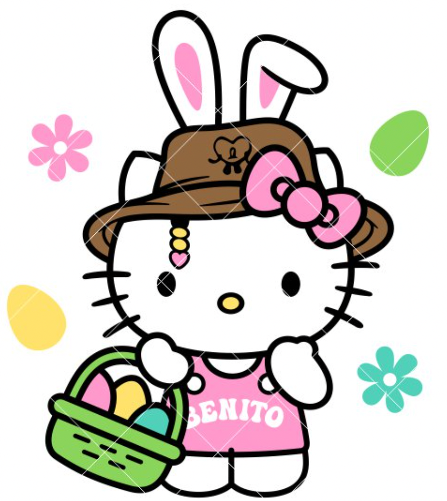 Easter Benito Hello Kitty