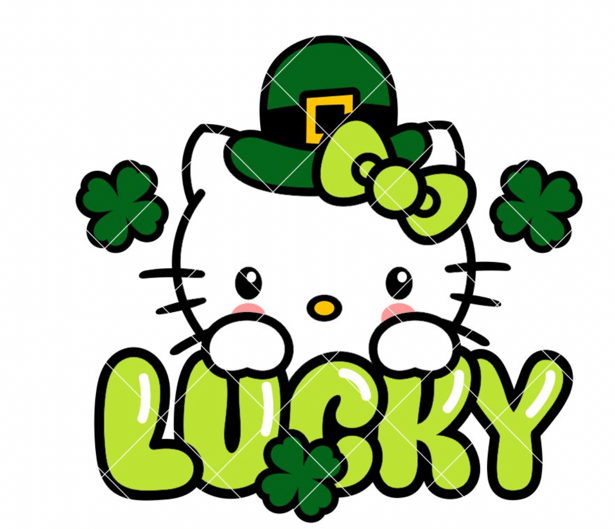 Hello Kitty Lucky St. Patricks Day