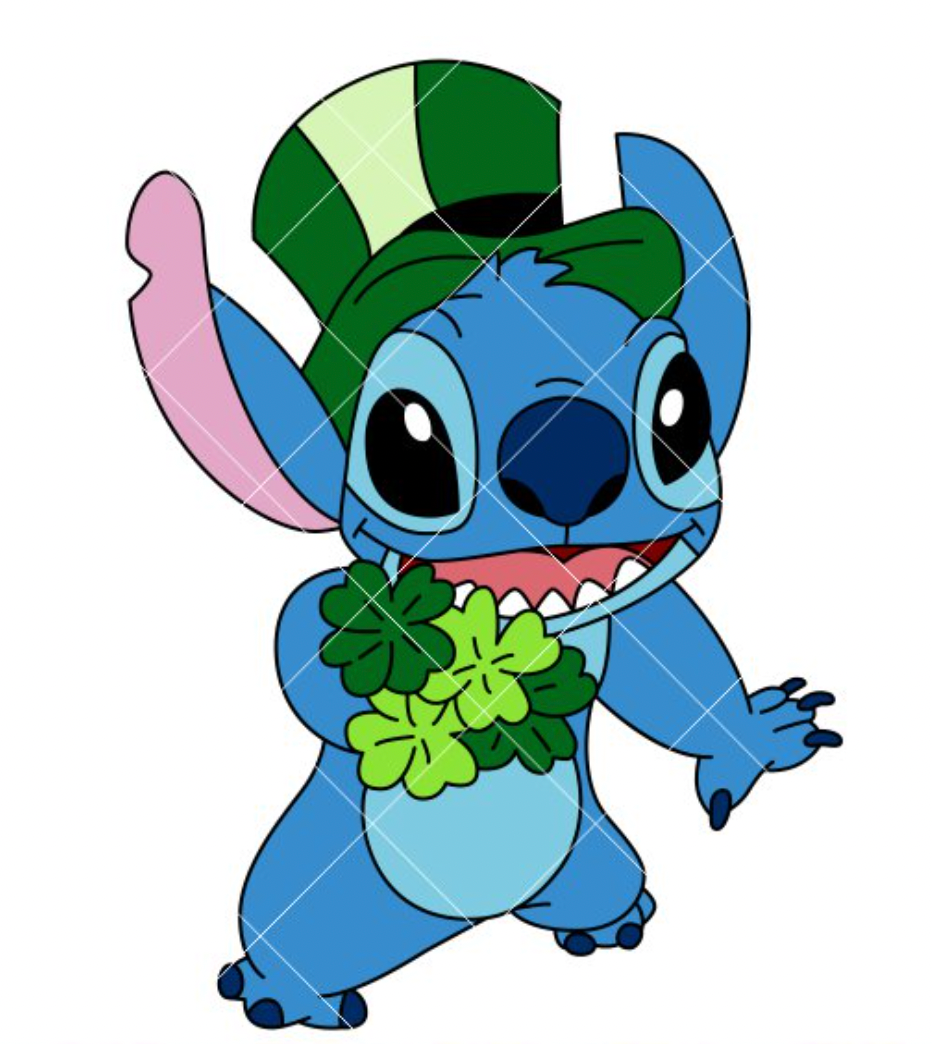Stitch St. Patricks Day
