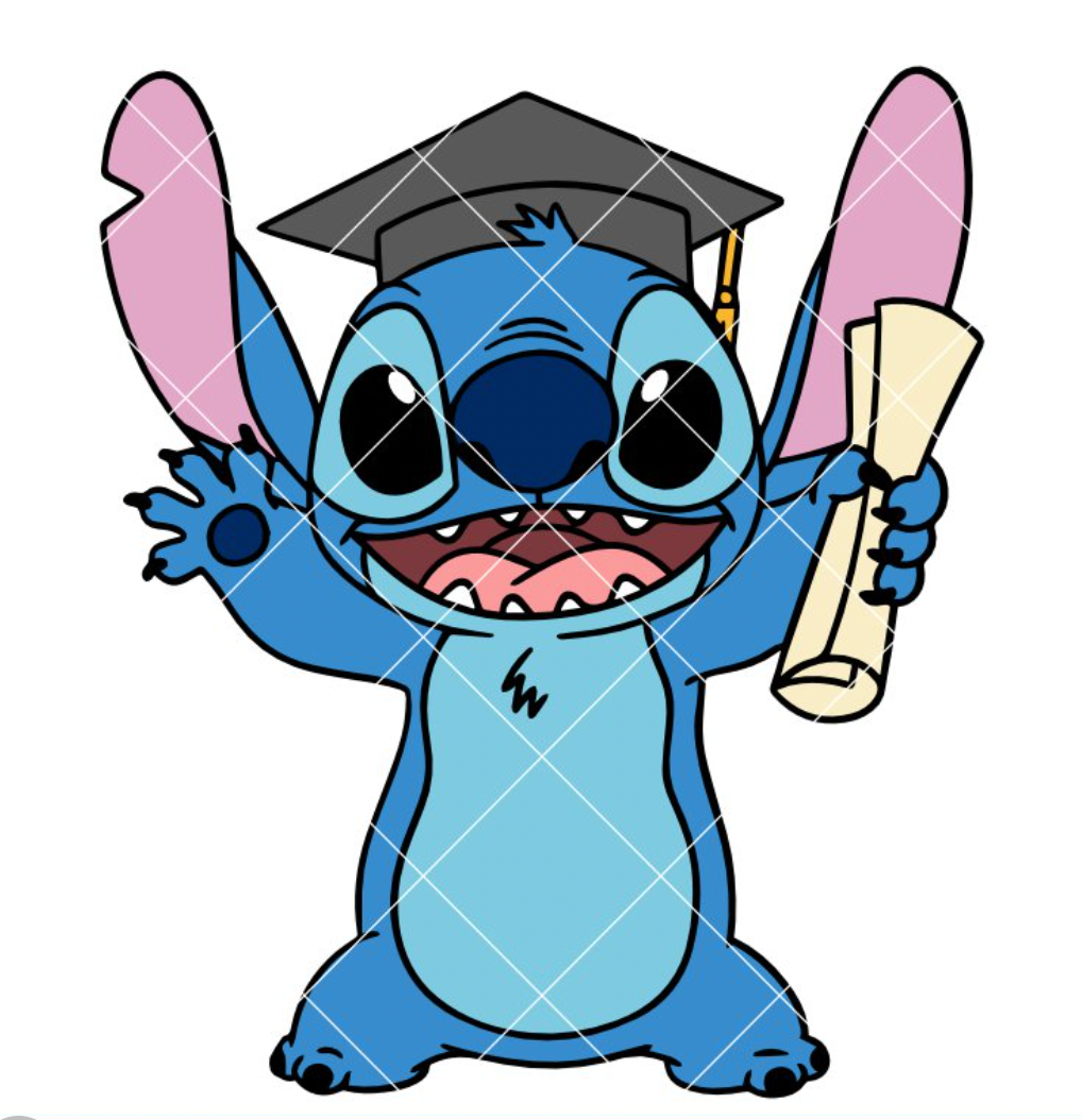 Stitch Diploma Graduation