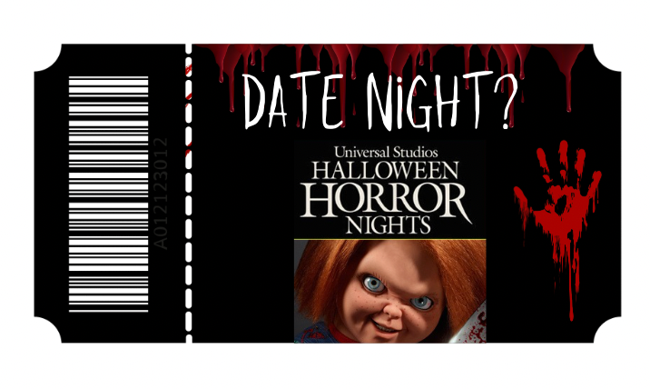 Chucky HHN Ticket