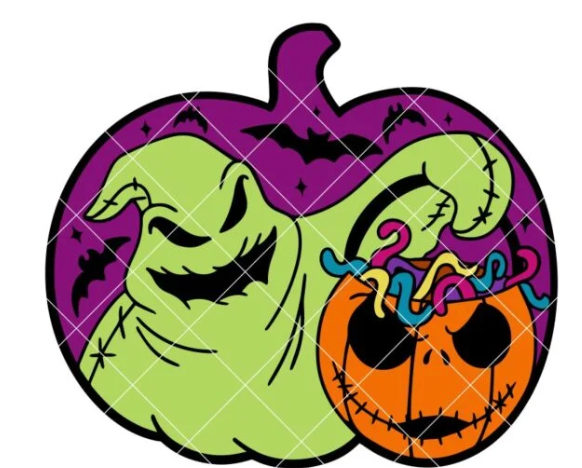 Oogie Boogie with Pumpkin