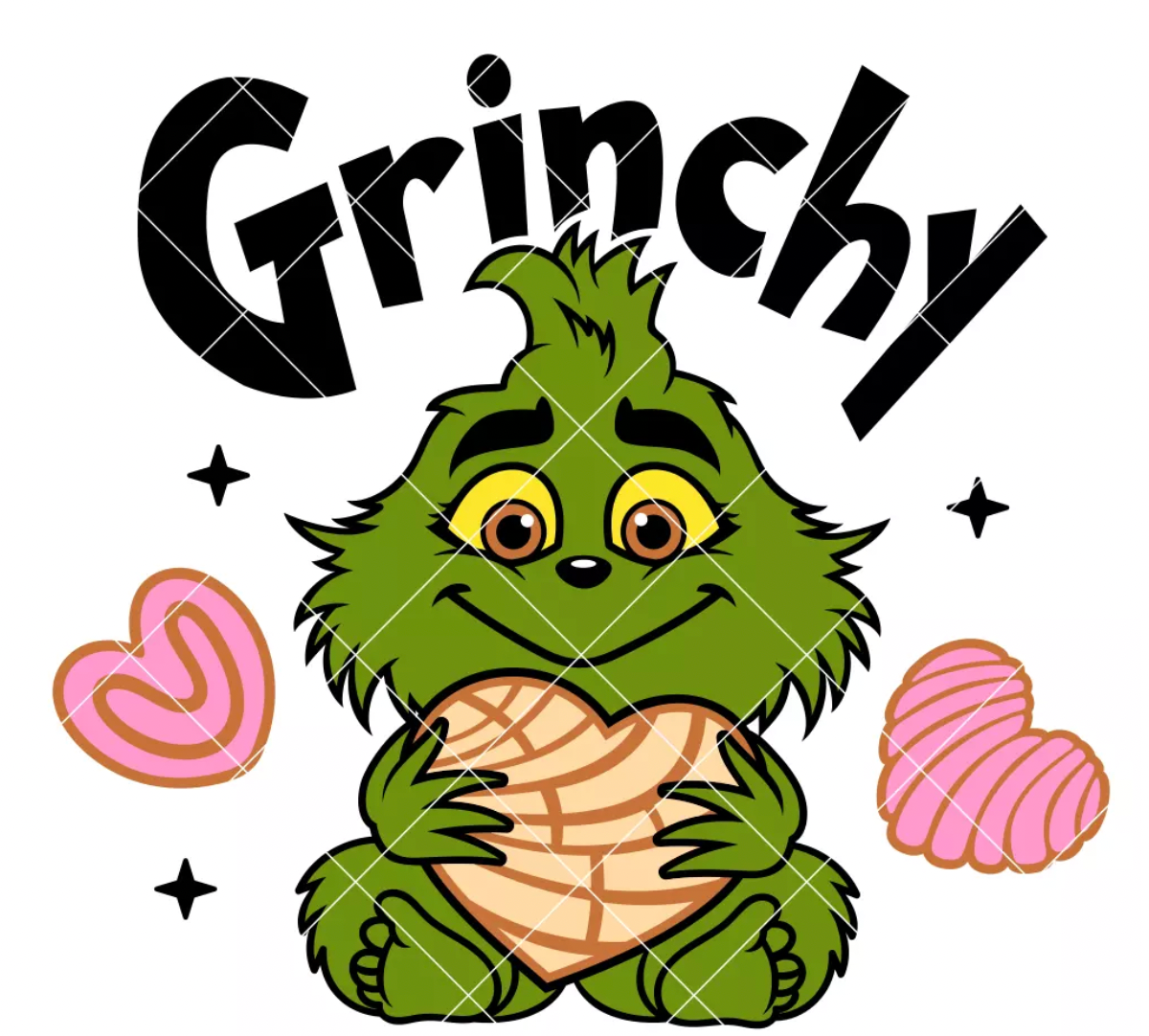 Baby Grinchy Pan Dulce