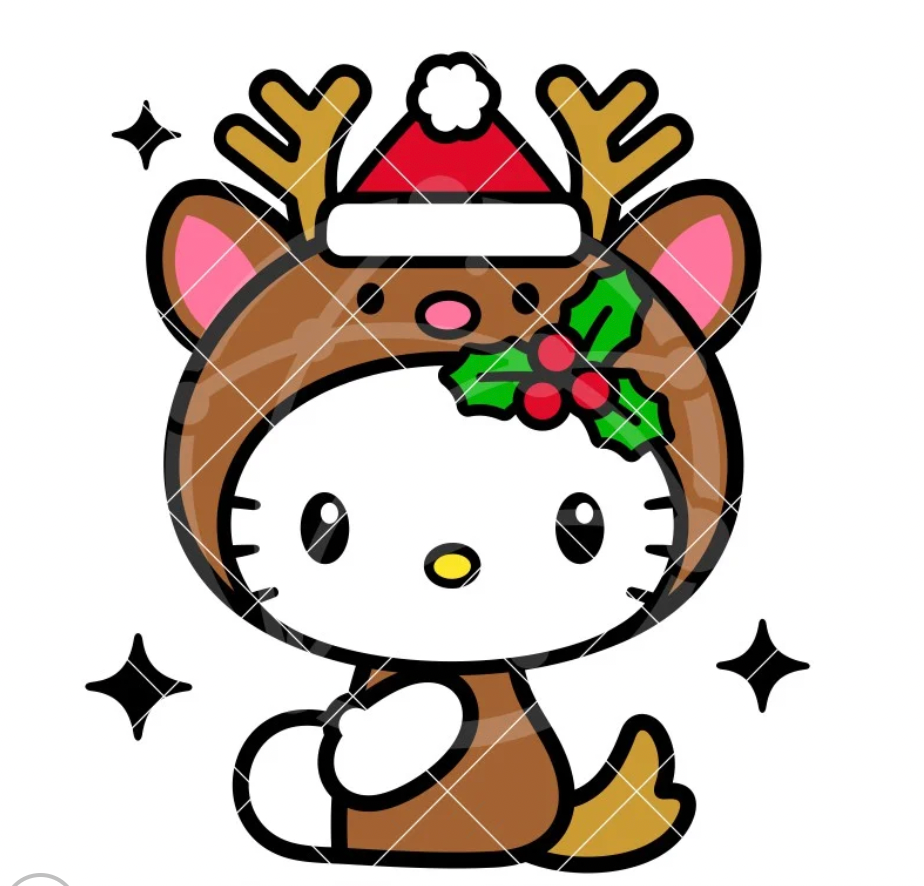 Hello Kitty Reindeer 2