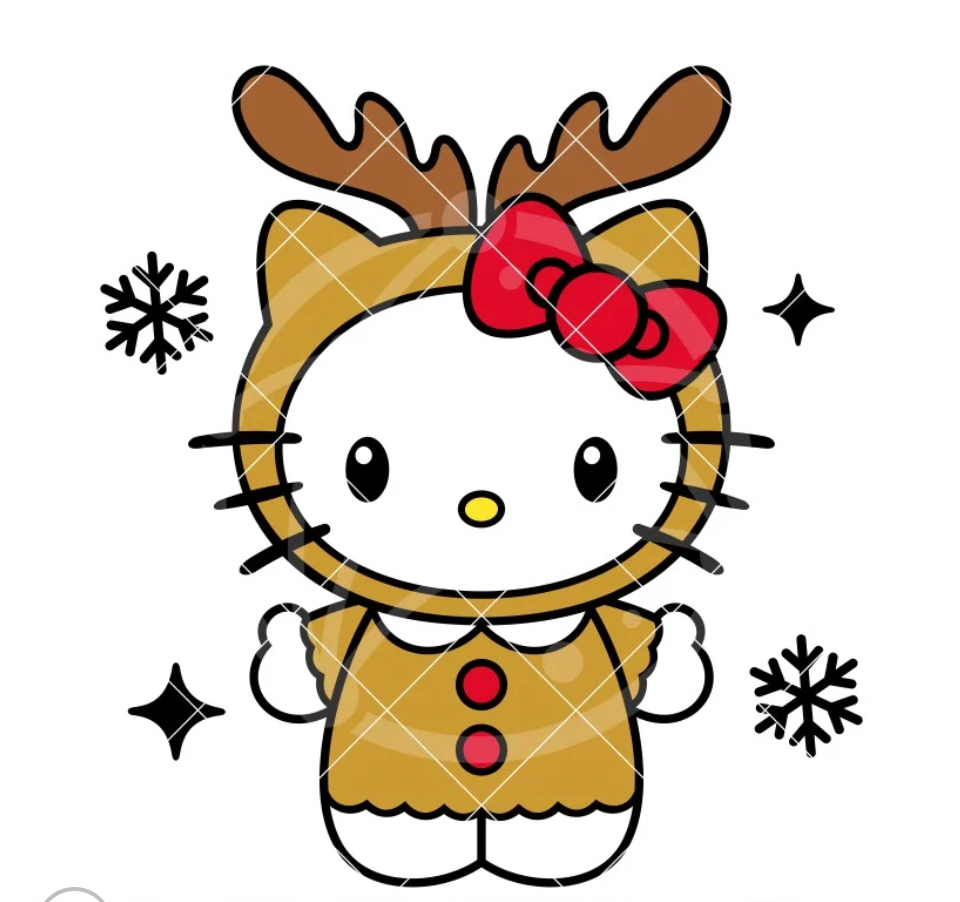 Hello Kitty Reindeer