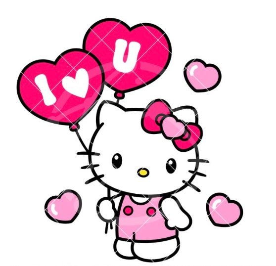HK I Love You Balloons