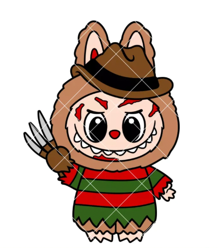 Labubu Freddy Krueger