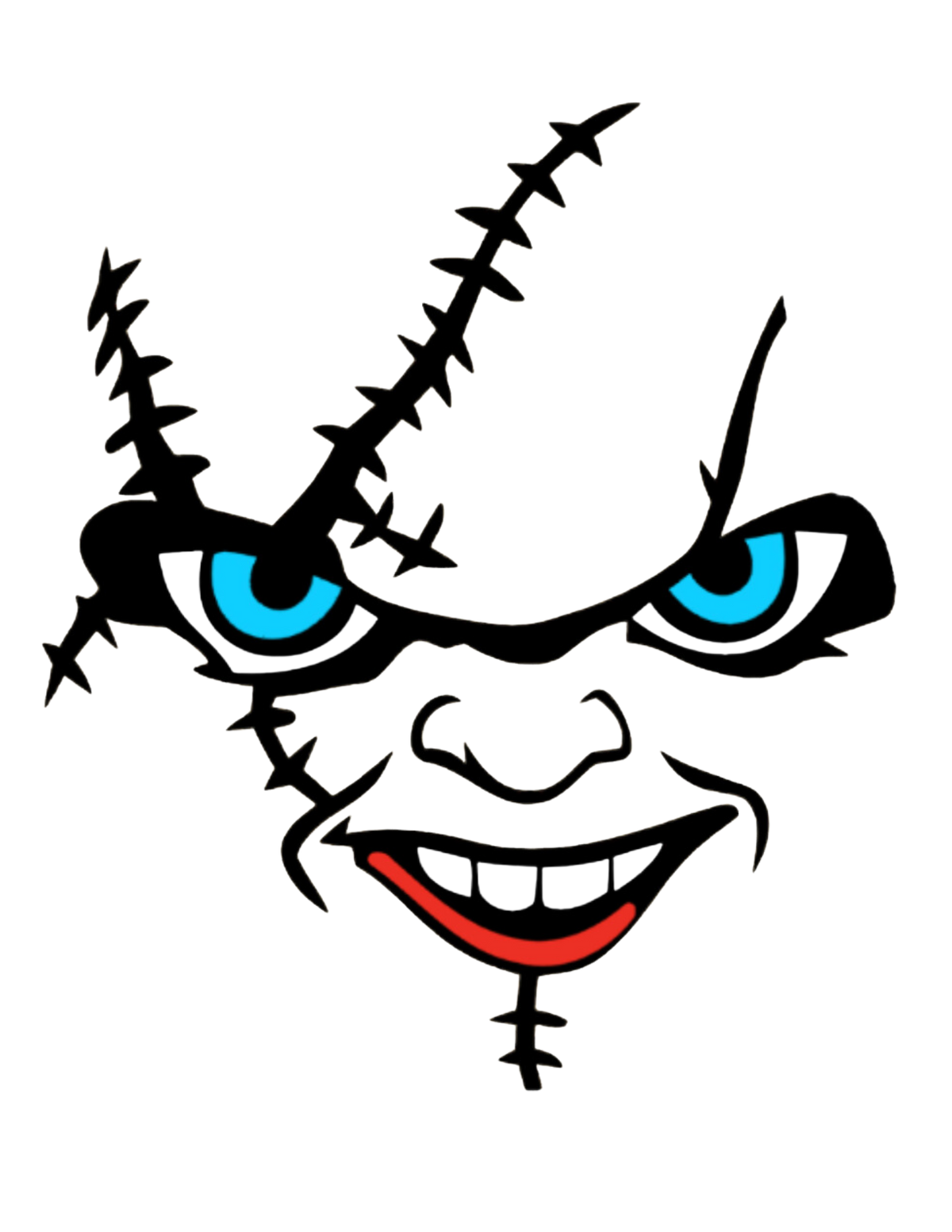Chucky Bouquet Face
