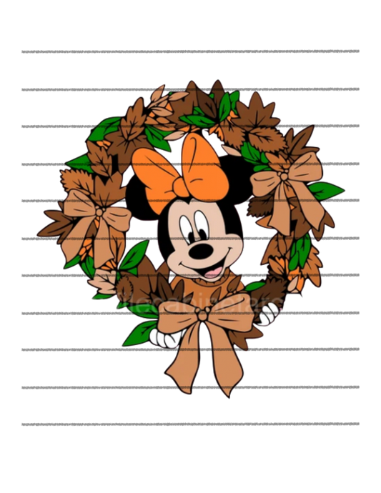 Minnie Fall Wreath