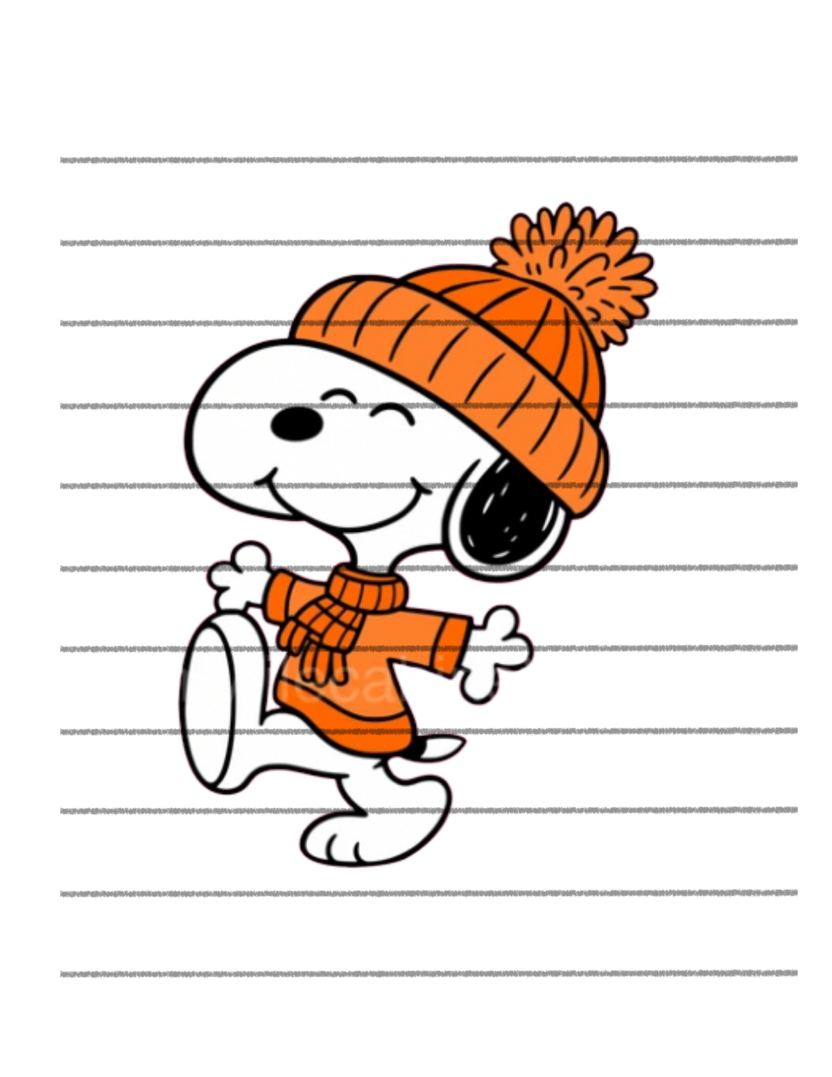 Snoopy Fall