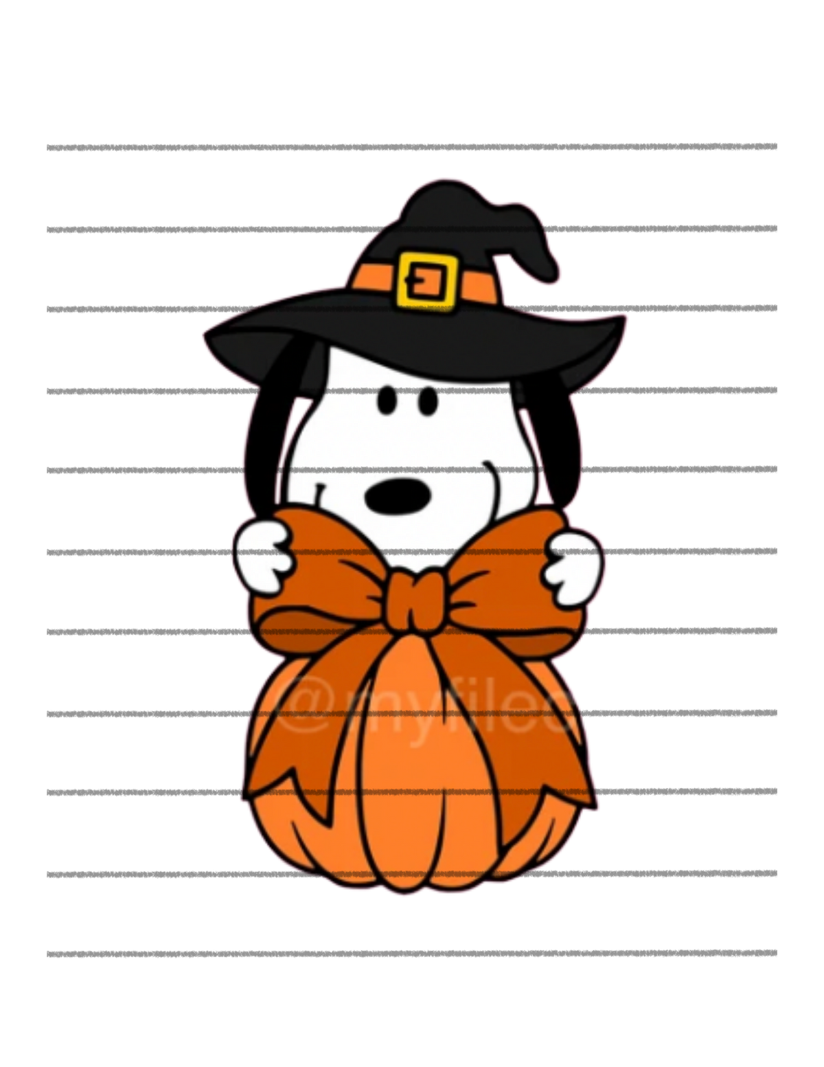 Snoopy Bow
