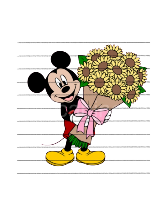 Mickey Sunflowers