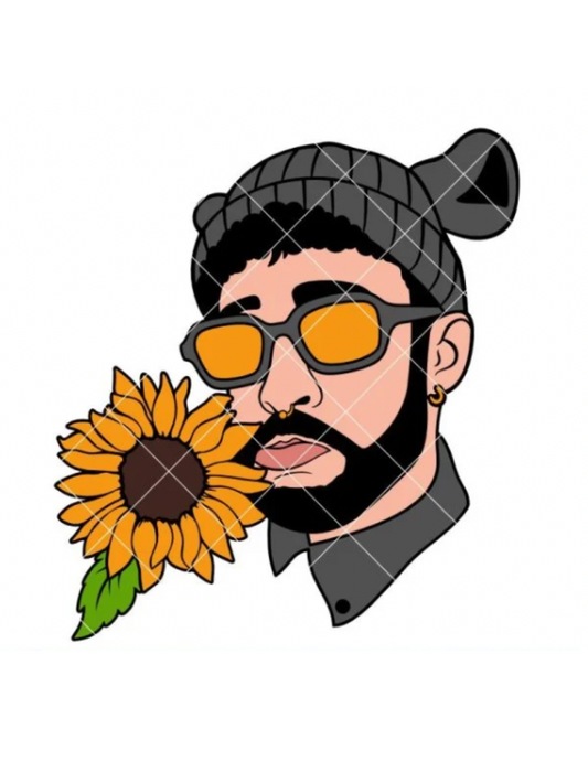 Bad Bunny Sunflower 2