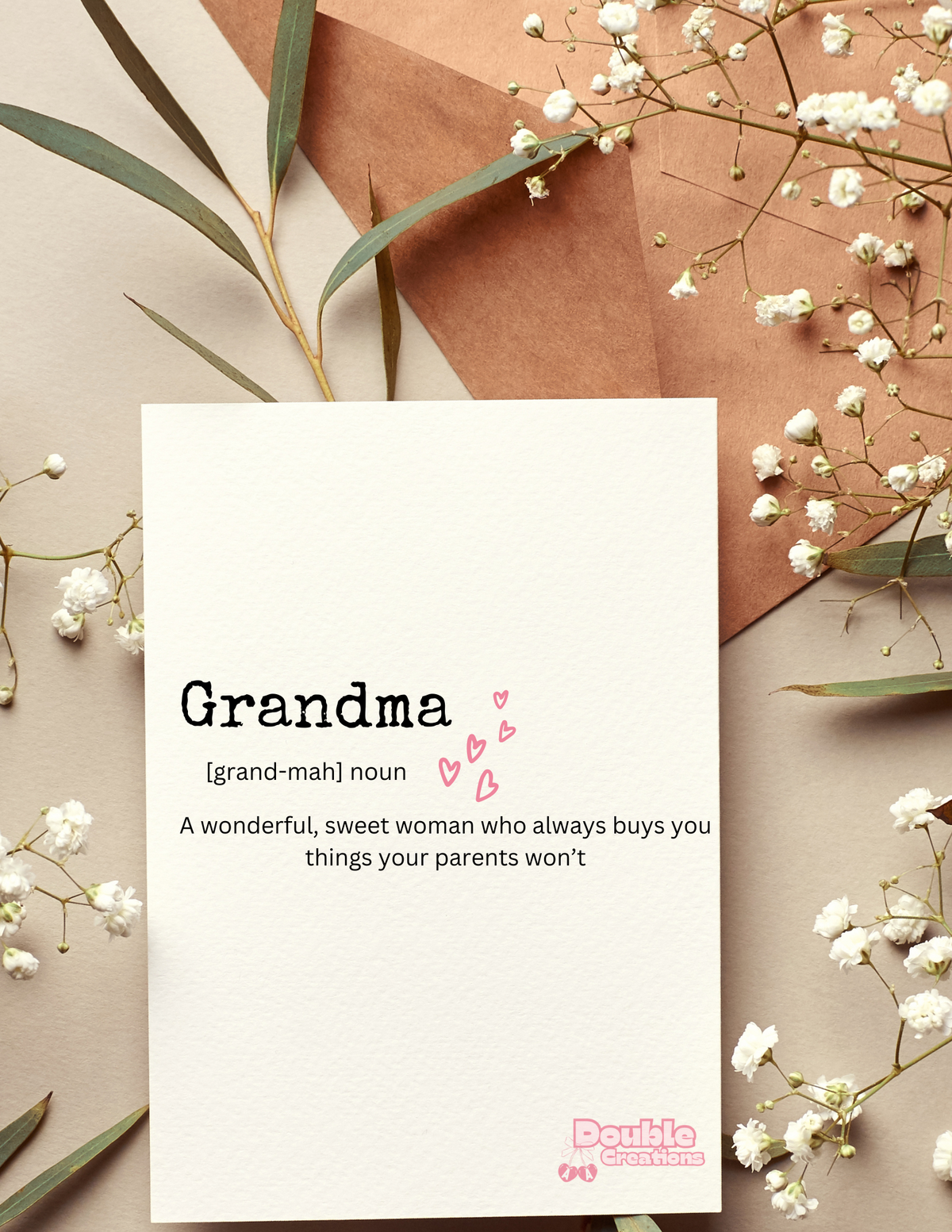 Grandma Definition! Greeting Card