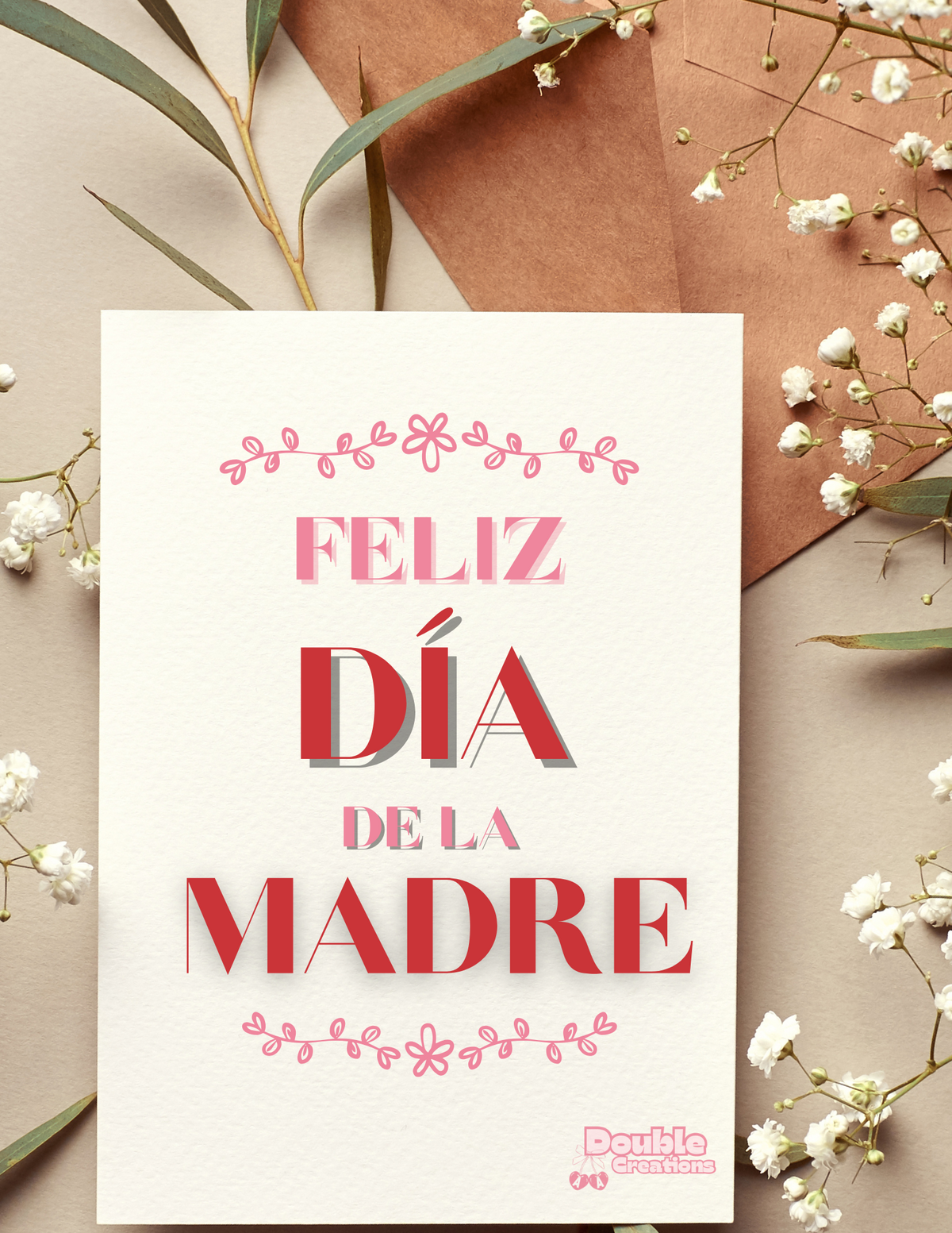 Feliz Día De La Madre Greeting Card