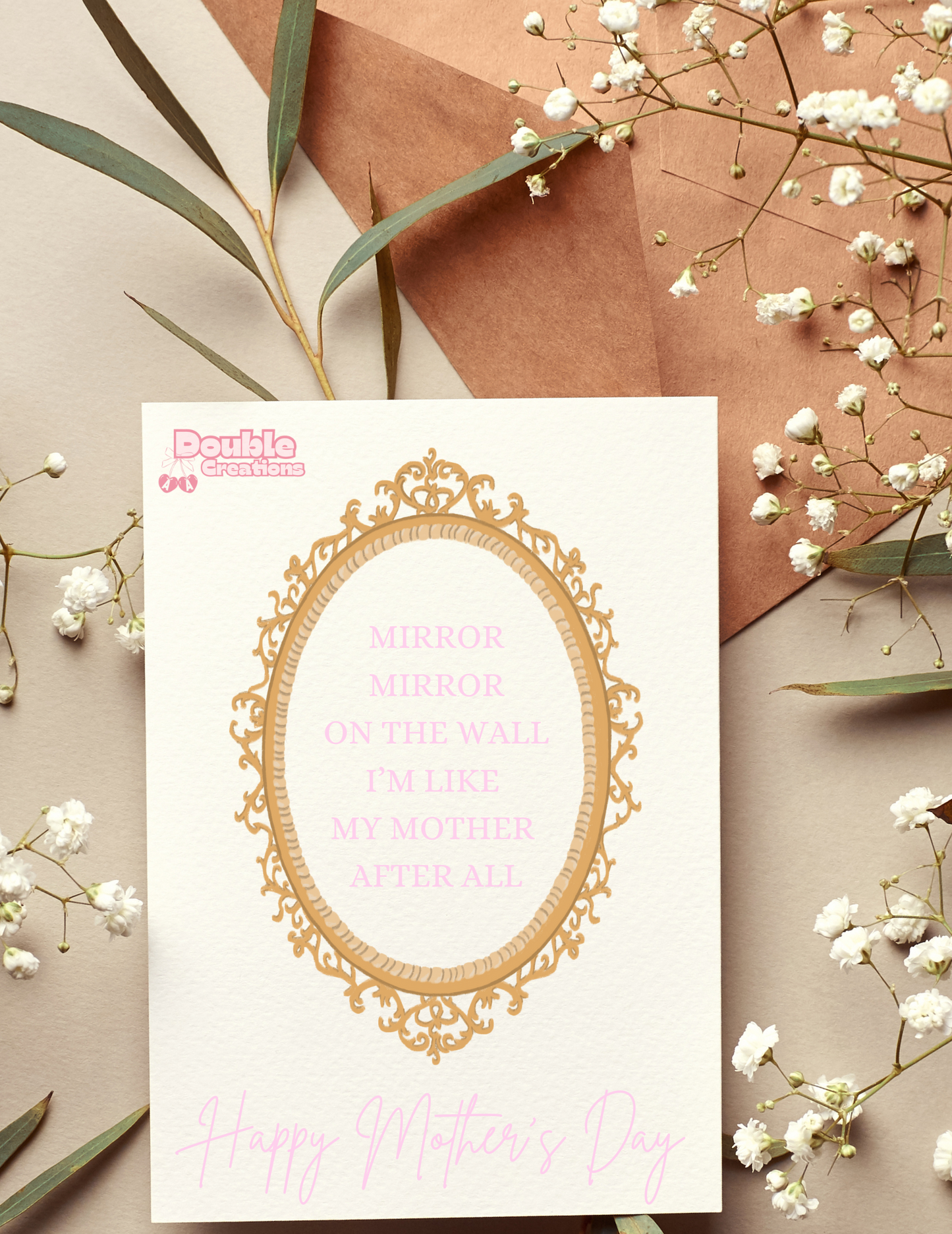 Mirror Mirror On The Wall Greeting Card