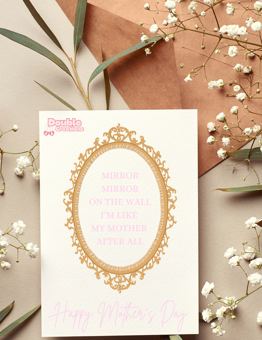 Mirror Mirror On The Wall Greeting Card