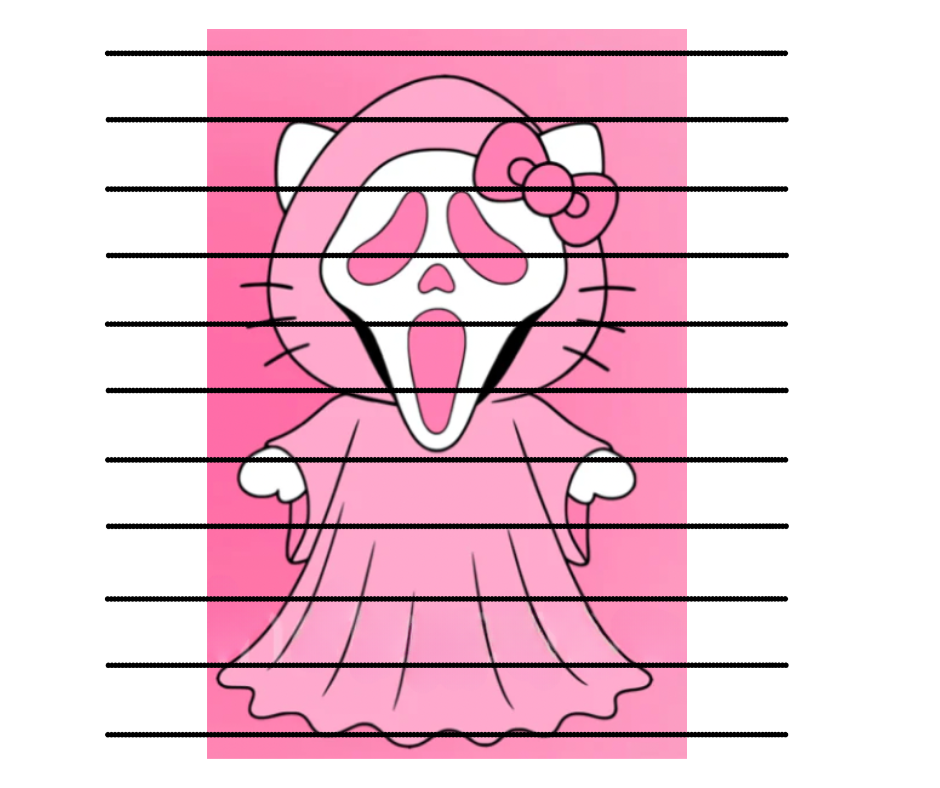 HK Scream Ghostface Pink