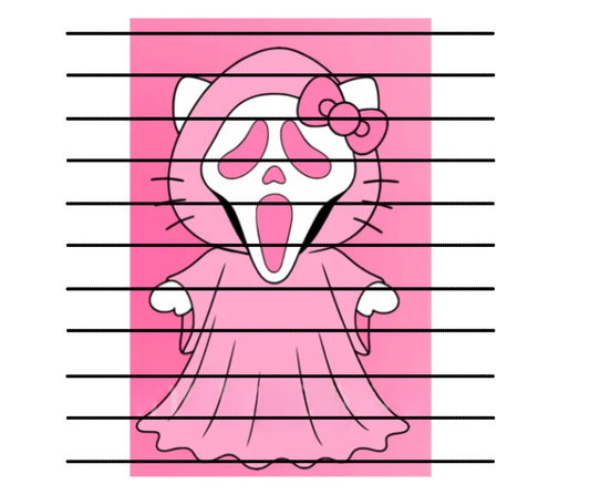 HK Scream Ghostface Pink