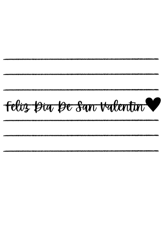 Feliz Dia De San Valentin Vinyl