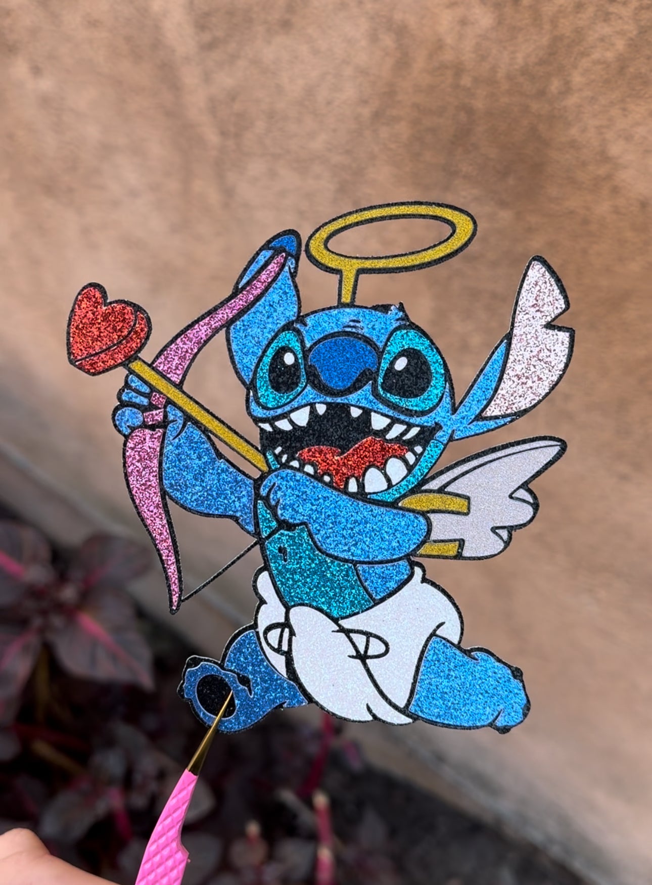 V-Day Stitch Cupid