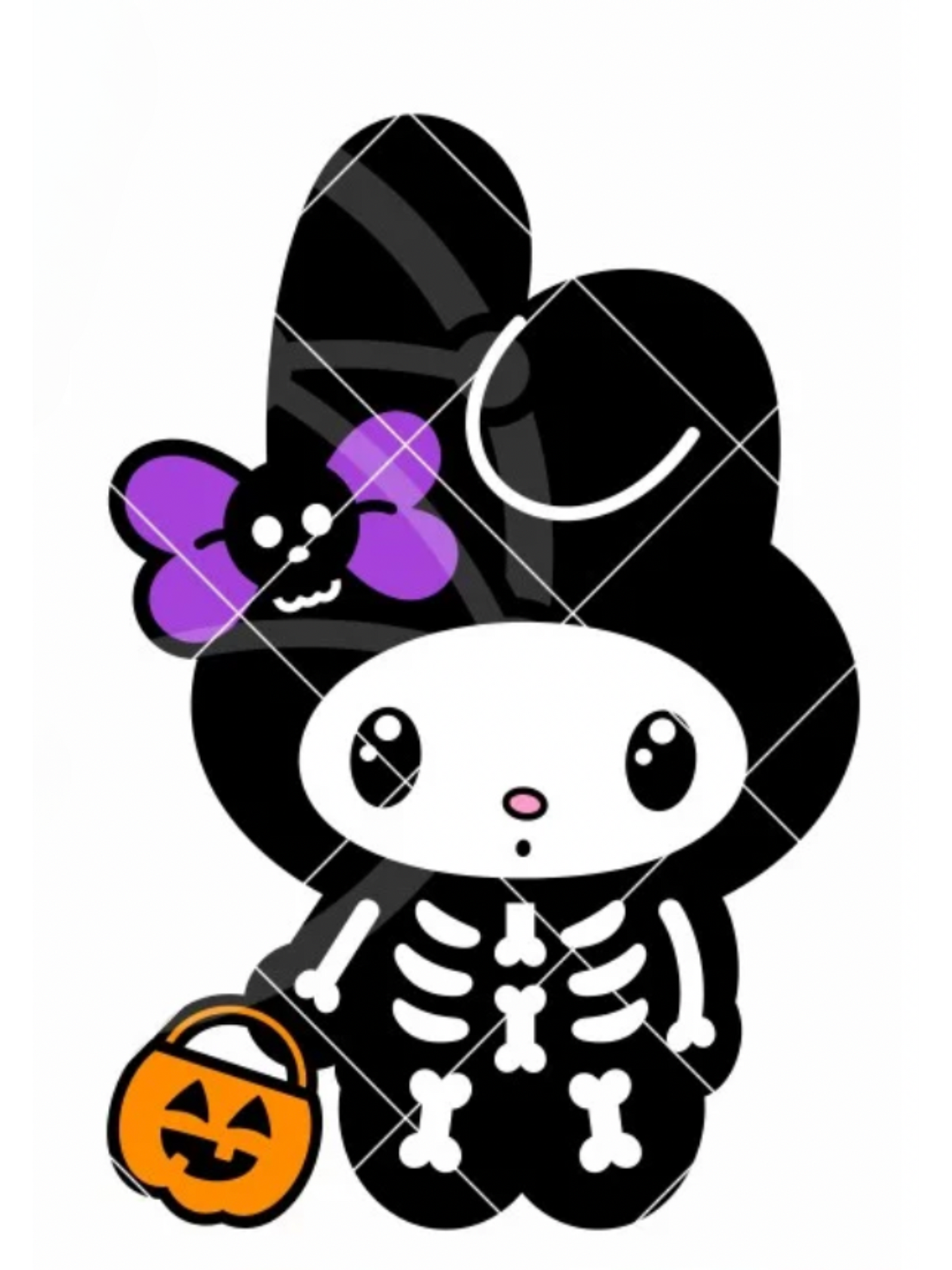 My Melody Skeleton