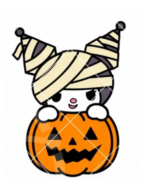 HK Kuromi Pumpkin