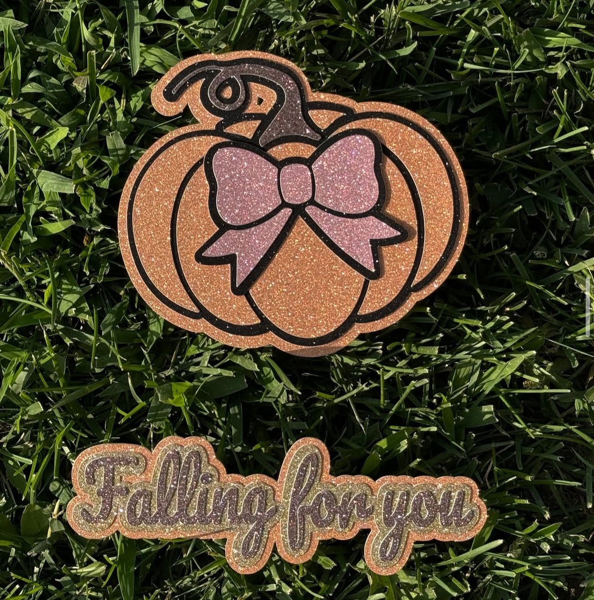 Falling For You and Pumpkin Bow
