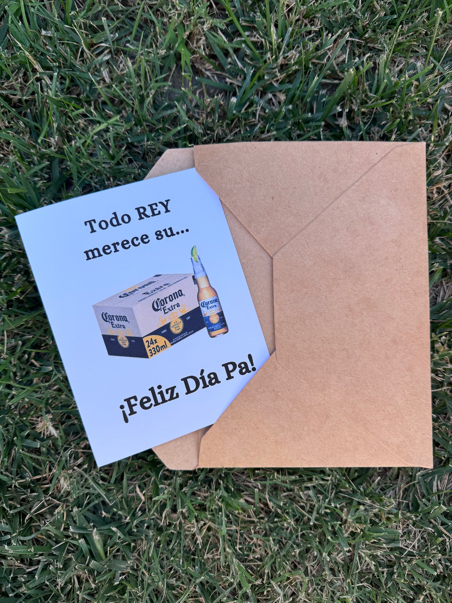 Todo Rey merece su corona Greeting Card