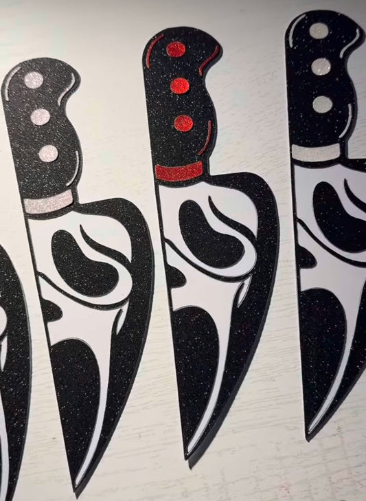 Glitter Scream Knife