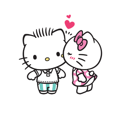 Hello Kitty and Daniel