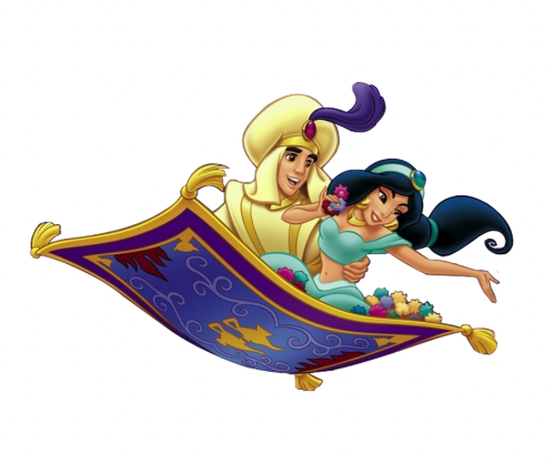 Jasmine and Aladdin