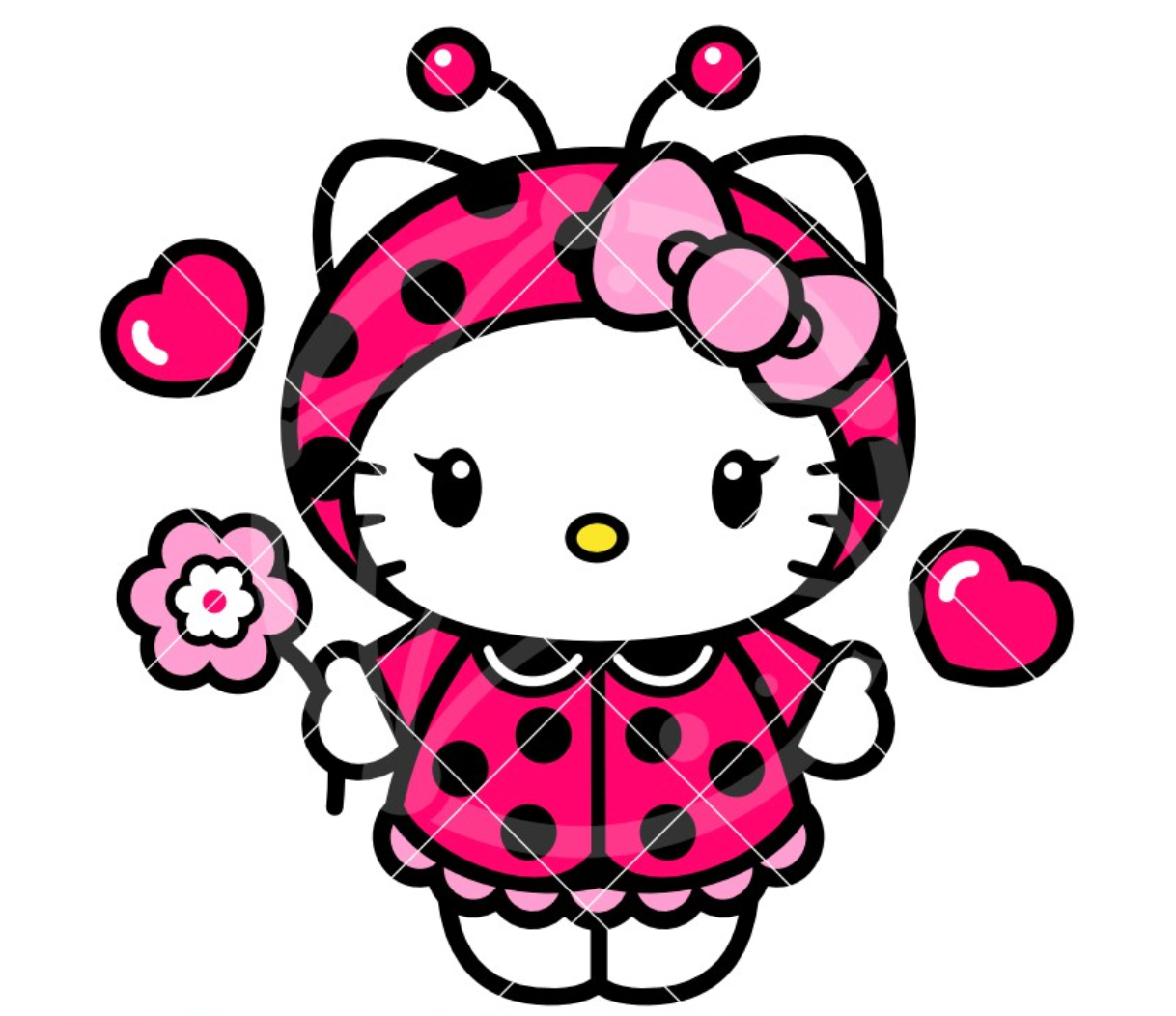 Hello Kitty Ladybug