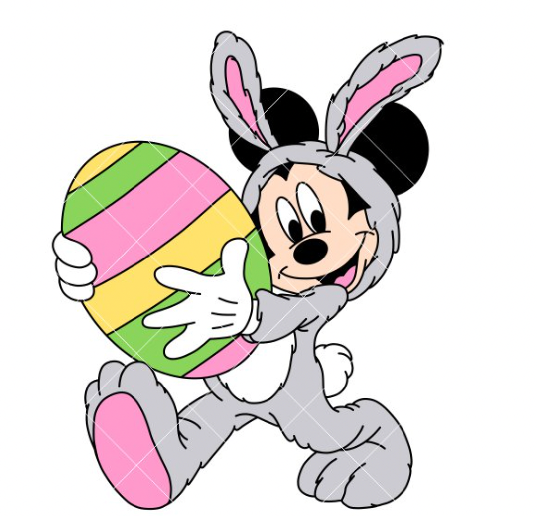 Easter Bunny Mickey Mouse