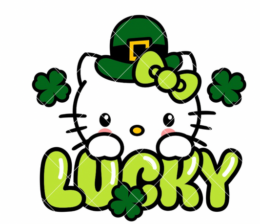Hello Kitty Lucky St. Patricks Day