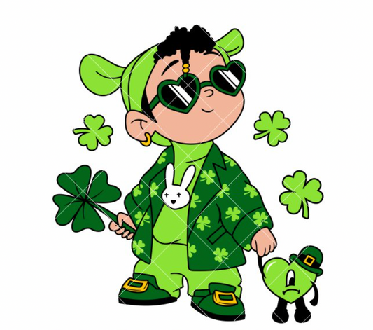 Bad Bunny St. Patricks Day