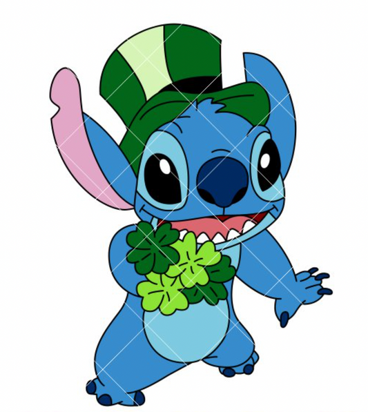 Stitch St. Patricks Day