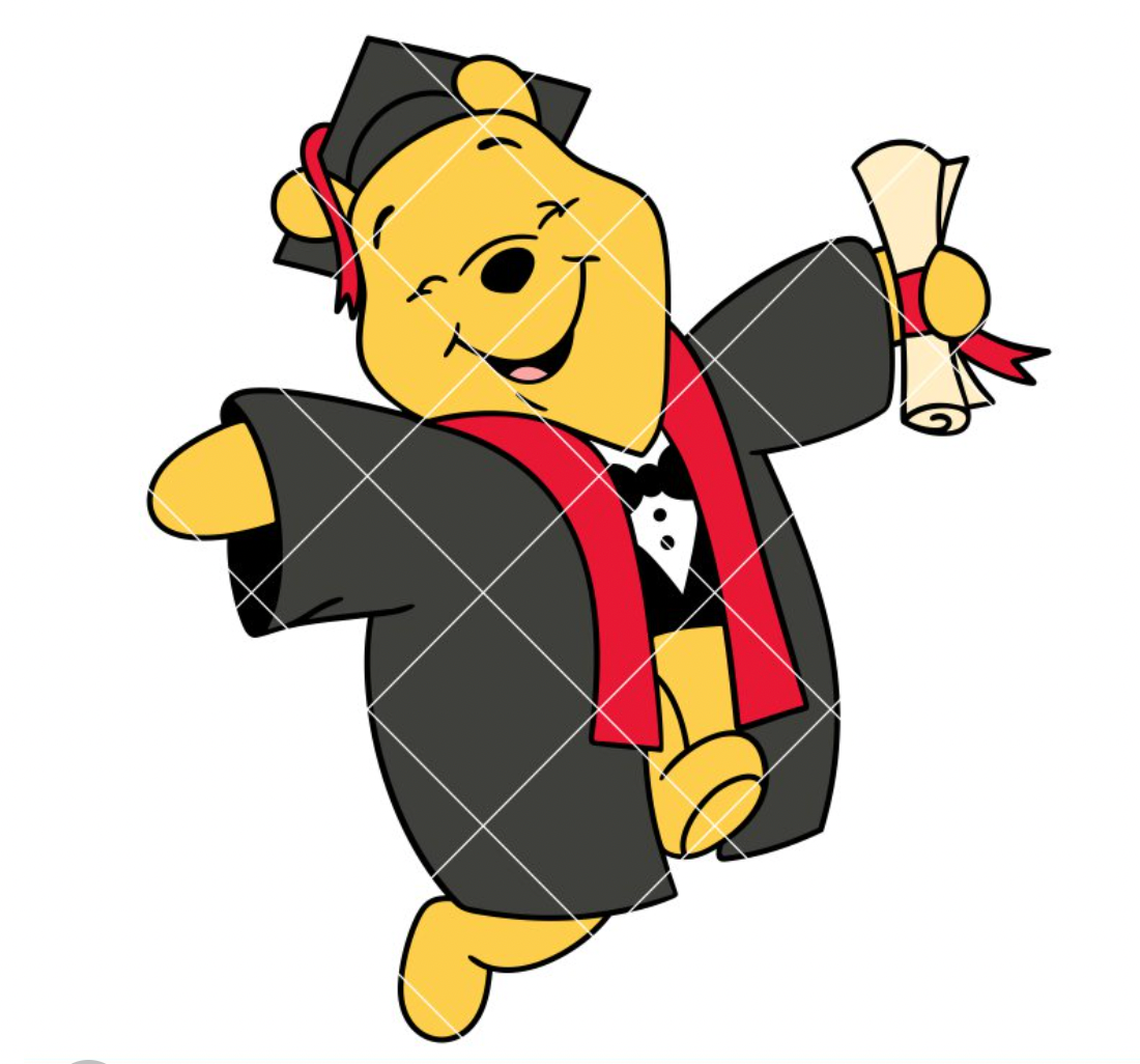 Pooh Graduation
