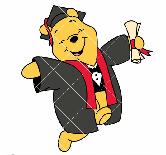 Pooh Graduation