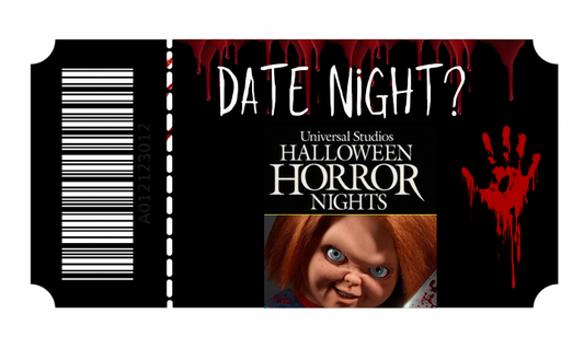 Chucky HHN Ticket
