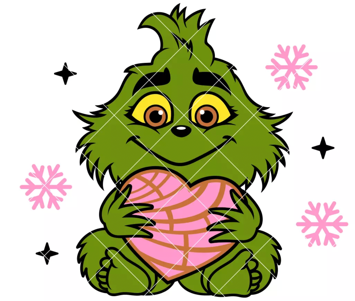 Baby Grinch Pan Dulce