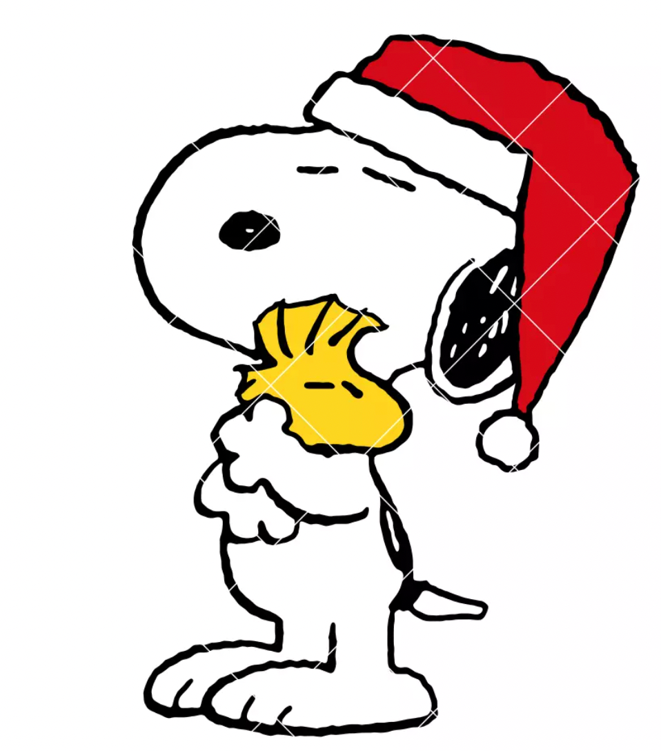 Christmas Snoopy & Woodstock