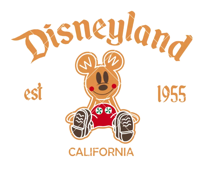 Mickey Gingerbread Disneyland