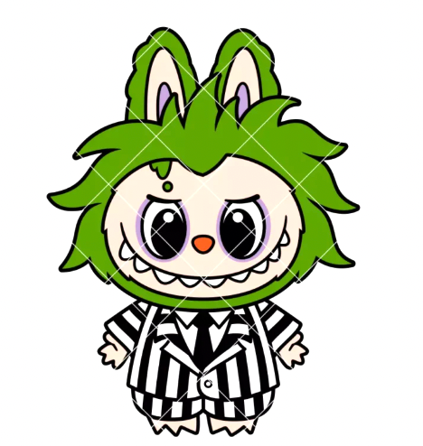 Labubu Beetlejuice